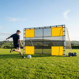 Gaelic and Hurling Target Sheet with Yellow Banding for Training