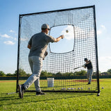 Baseball L-Screen Replacement Net in various sizes and HDPE material