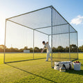 Cricket nets made from HDPE, available in various sizes for indoor and outdoor use