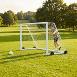 24x8ft professional aluminium football goal