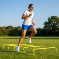 Speed Training Hurdles – 6in, 9in, 12in – Durable Plastic – Sports & Schools