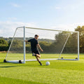 Aluminium football goal 24x8ft for outdoor matches