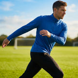 Men's Quarter Zip Tracksuit made from 100% polyester