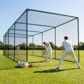 Cricket nets made from HDPE, available in various sizes for indoor and outdoor use