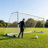 16x6ft aluminium football goal for youth matches