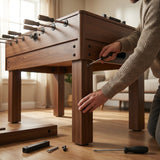 Table football spare parts, including legs and rods