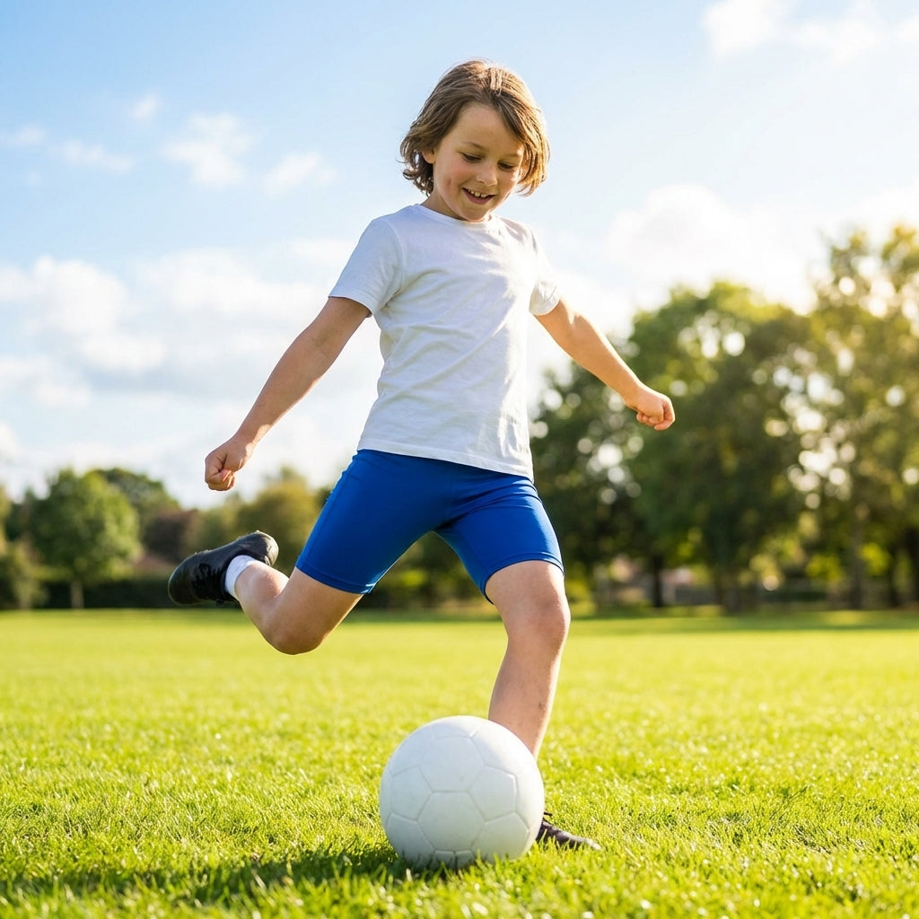 Kids’ base layer shorts in various colours for sportswear