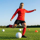 Women's Long Sleeve Football Shirt in vibrant colours