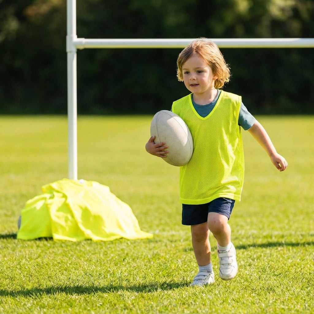 Rugby Training Bibs in Various Colours and Lightweight Mesh