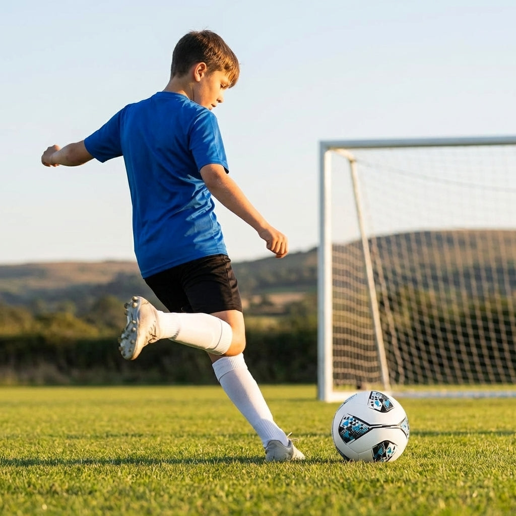 Club football in multiple colours and sizes for multi-surface use