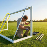 Football goal replacement stanchions available in multiple sizes