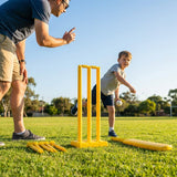 Flexible Cricket Stumps set with customisable options for training
