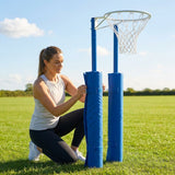 Netball Post Protector Padding – Black/White/Pink/Blue – Impact Resistant Foam – Indoor & Outdoor Use